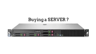 Buying a SERVER  3 things to know [upl. by Cointon40]