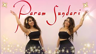 DANCE COVER ON PARAM SUNDARI ❤️  Chinki Minki [upl. by Cartwell]