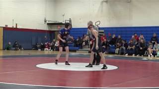 Eve vs Lane Intermediate  JV Wrestling Match [upl. by Liliane152]