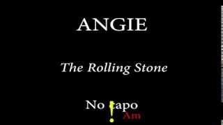 ANGIE  ROLLING STONES  Easy Chords and Lyrics [upl. by Tani857]