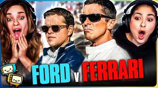 FORD v FERRARI 2019 Movie Reaction  First Time Watch  Christian Bale  Matt Damon [upl. by Nanci]