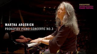 Martha Argerich Plays Prokofiev Piano Concerto No3  Singapore International Piano Festival 2018 [upl. by Merritt]