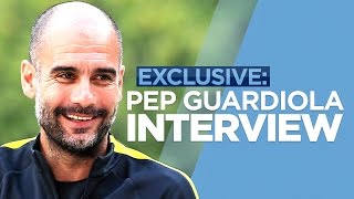 PEP GUARDIOLA EXCLUSIVE INTERVIEW [upl. by Cila]