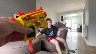 Nerf Gun Review  Nerf Fortnite Micro ARL [upl. by Monson]