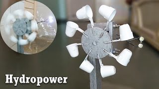 How to Generate Electricity from Water flow  Hydropower [upl. by Las31]