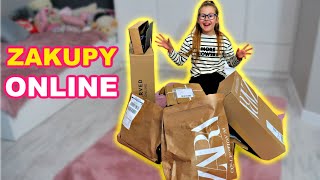 HAUL Z ZAKUPÓW ONLINE  CZY BĘDĘ ZADOWOLONA  SKRZYPIĄCE BUTY [upl. by Annawit]