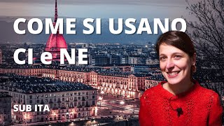 CI e NE  Particelle pronominali e avverbiali SUB ITA 🇮🇹 [upl. by Ines]