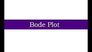 Bode Plot Example 1 [upl. by Namrej]