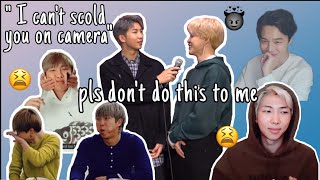 Namjoon being so done with Jimin  Jimin keeps testing Joons patience over and over [upl. by Ayikaz]