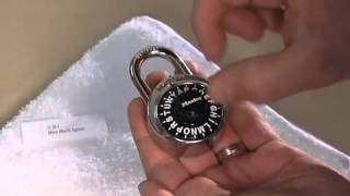 Letter Lock™ Combo Lock [upl. by Pearlstein787]