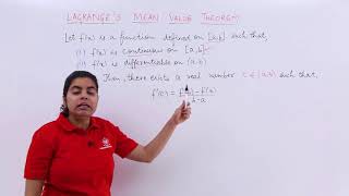 Class 12th – Lagranges Mean Value Theorem Overview  Tutorials Point [upl. by Eelrahc]