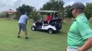 Snake prank on golf field  funny comedy [upl. by Gayl]