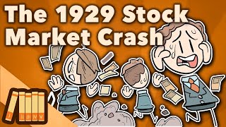 The 1929 Stock Market Crash  Black Thursday  Extra History [upl. by Ardnot]