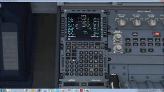 FSX  Tuto Airbus X Configurer le MCDU  FMC  French [upl. by Oivaf96]