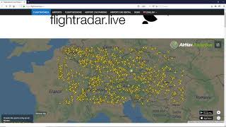 How to use the flight tracker on flightradarlive [upl. by Porty]