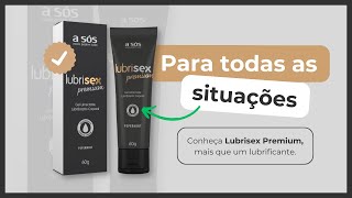 O melhor lubrificante íntimo com silicone  Conheça o Lubrisex Premium [upl. by Wellington]