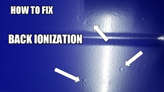 Powder Coating  How to Fix Back Ionization [upl. by Ariajaj]