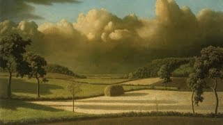 Gerald Finzi  Introit in F Major Algernon Cecil Newton  Paintings [upl. by Sorodoeht]