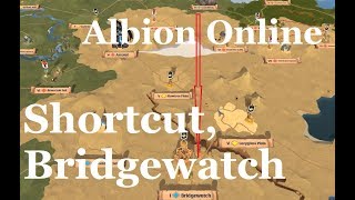 Albion Online  Caerleon to Bridgewatch fast almost safely [upl. by Felice]