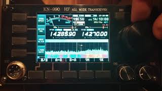 KN990 HF sdr transceiver [upl. by Aicilehp]