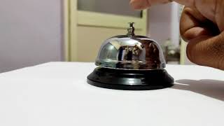 Desk Bell Sound Effect  Call Bell Sound  Counter Bell Concierge Bell Service Bell [upl. by Nauh887]