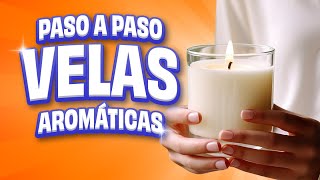 Cómo hacer velas aromáticas caseras con POCO dinero [upl. by Bledsoe299]