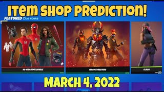 March 4 2022  Fortnite Item Shop Prediction [upl. by Sparks]