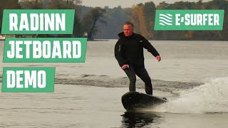 Radinn Jetboard Review  Carve amp Freeride [upl. by Housum27]