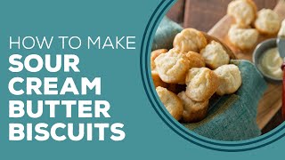 Blast From The Past Sour Cream Butter Biscuits Recipe [upl. by Olathe]