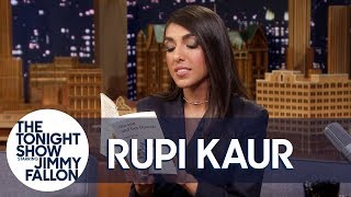 Rupi Kaur Reads Timeless from Her Poetry Collection The Sun and Her Flowers [upl. by Laud322]