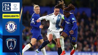 HIGHLIGHTS  Chelsea vs Paris FC UEFA Womens Champions League 202324 Matchday 2 [upl. by Enylcaj]