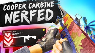 The COOPER CARBINE was NERFED [upl. by Yauqaj]