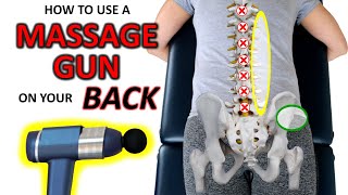 How to Use a Massage Gun on your Lower Back amp Glutes [upl. by Krik]