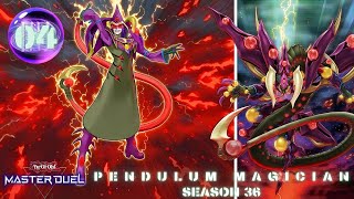 Yu Gi Oh Master Duel  Season 36  04  Pendulum Magician  Supreme King ZARC [upl. by Nois]