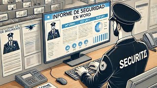 TUTORIAL INFORME  REDACCIÓN VIGILANCIA SEGURIDAD PRIVADA [upl. by Ynnos938]