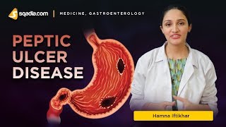 Peptic Ulcer Disease  Etiology  Gastroenterology Medicine Lectures  VLearning™ [upl. by Attekahs]