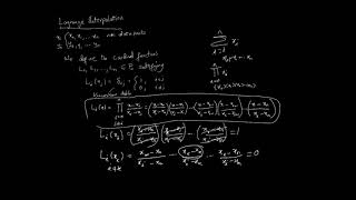 Interpolation  Lagrange Polynomials [upl. by Buffo530]