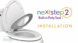 Installation NextStep2™ BuiltIn Potty Seat™ [upl. by Levinson]