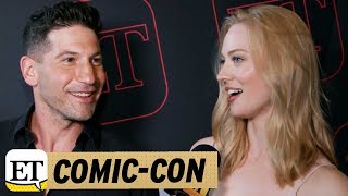 ComicCon 2017 Punisher Stars Jon Bernthal and Deborah Ann Woll Talk Daredevil Spinoff [upl. by Medlin]