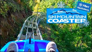 Riding The Ski Mountain Coaster At Ober Gatlinburg [upl. by Ttayw779]