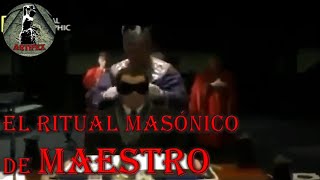 EL RITUAL MASÓNICO DE MAESTRO [upl. by Ylehsa]