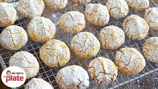 AMARETTI BISCUITS  How to Make Almond Amaretti Cookies [upl. by Seligmann]