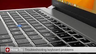 Toshiba HowTo Troubleshooting keyboard issues on a Toshiba Laptop [upl. by Aiva]