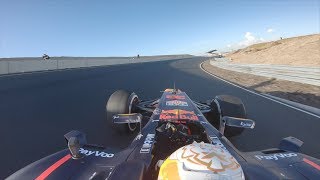 Max Verstappens first lap at the upgraded Circuit Zandvoort [upl. by Sharai736]