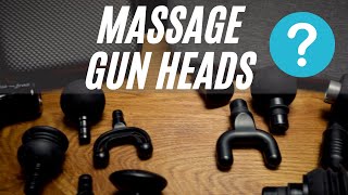 How to Choose the Right Massage Gun Attachment [upl. by Luz]