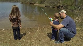 KIDS FISHING  A FEW TIPS amp TRICKS [upl. by Allertse824]