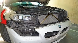 Bmw Front Bumper  Removal Step By Step [upl. by Georgiana]