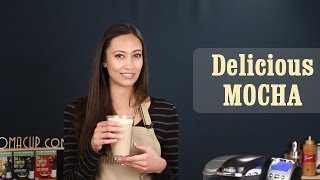 How to make Delicious Cafe Mocha  Keurig Coffee Recipes [upl. by Notsreik]