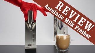 Aerolatte Milk Frother  Exclusive Review [upl. by Besnard]