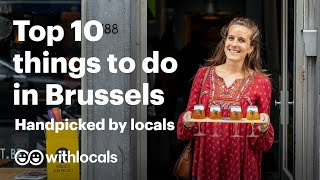 The BEST things to do in Brussels 🇧🇪🍻  Handpicked by the locals Brussels cityguide [upl. by Sisi]